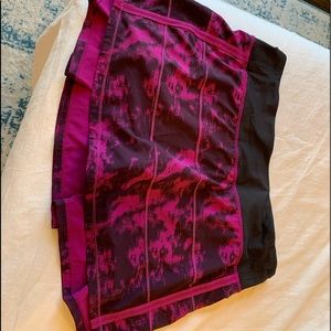 Purple and black lulu skirt! Size 8!